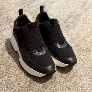 Michael Kors Women's Black Sneakers